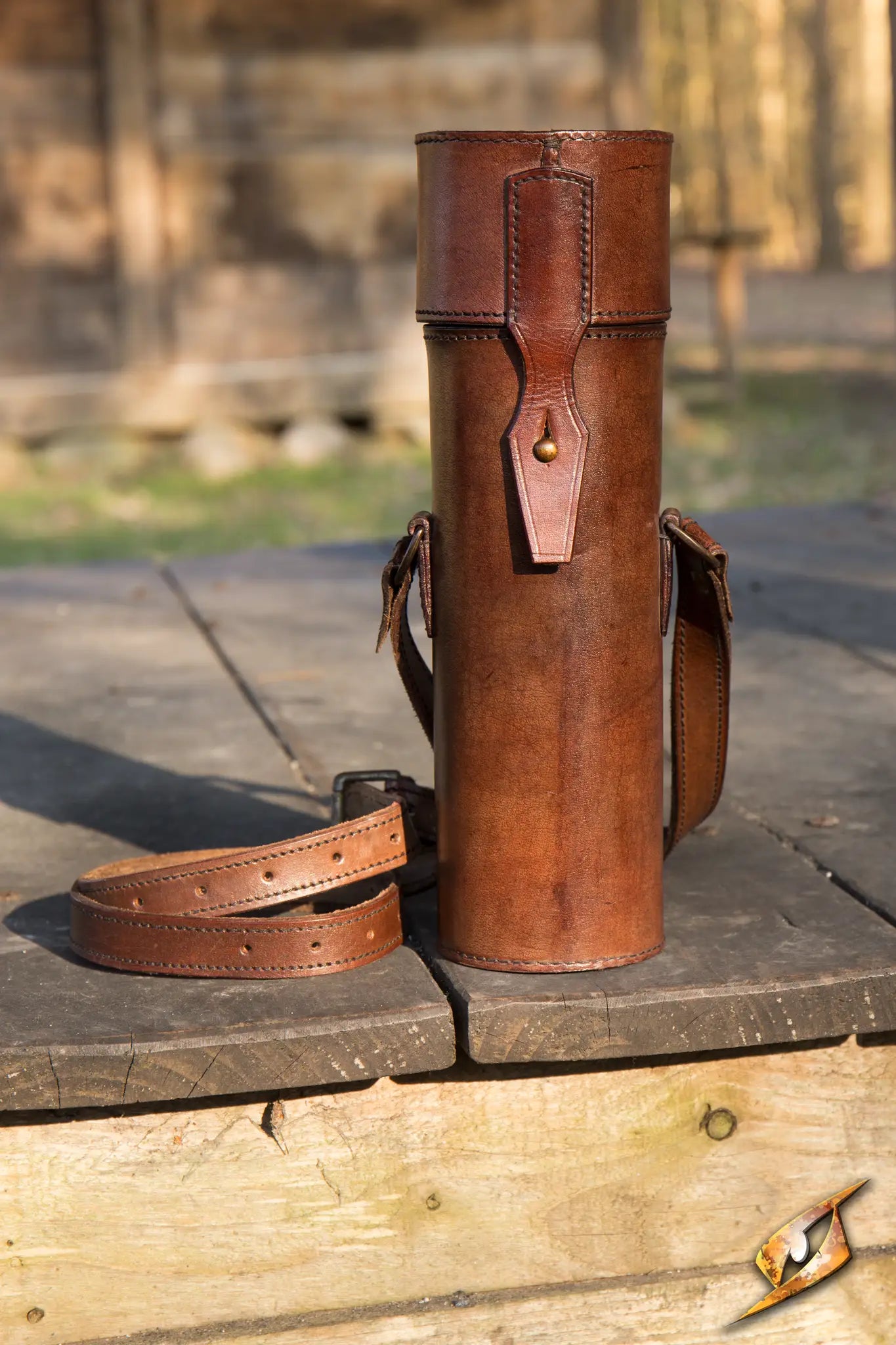 Scroll Holder for safely storing scrolls, ideal for adventurers documenting their journeys.