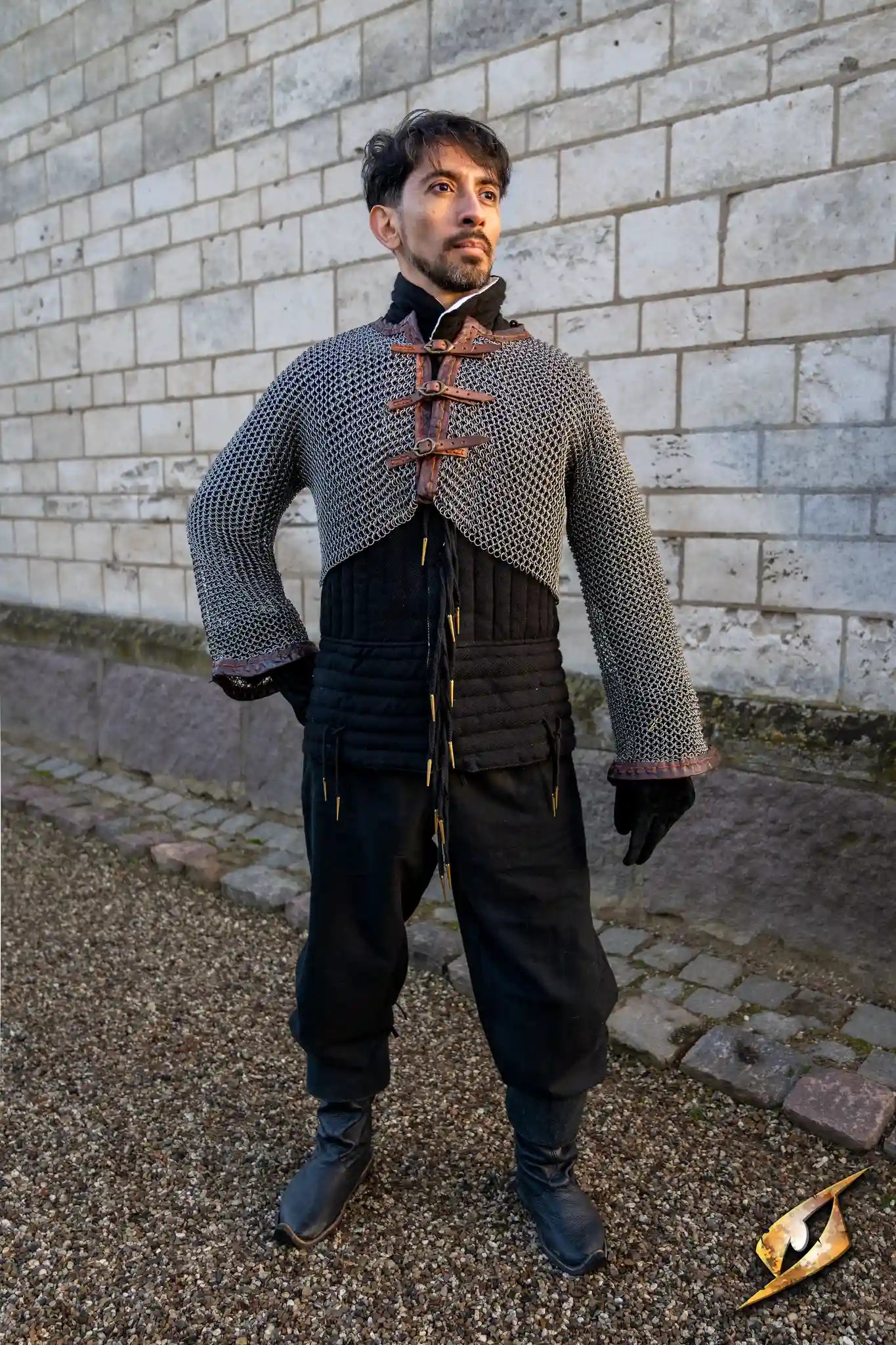 chainmail dress long sleeve Chainmail Sleeves for LARP & Battle