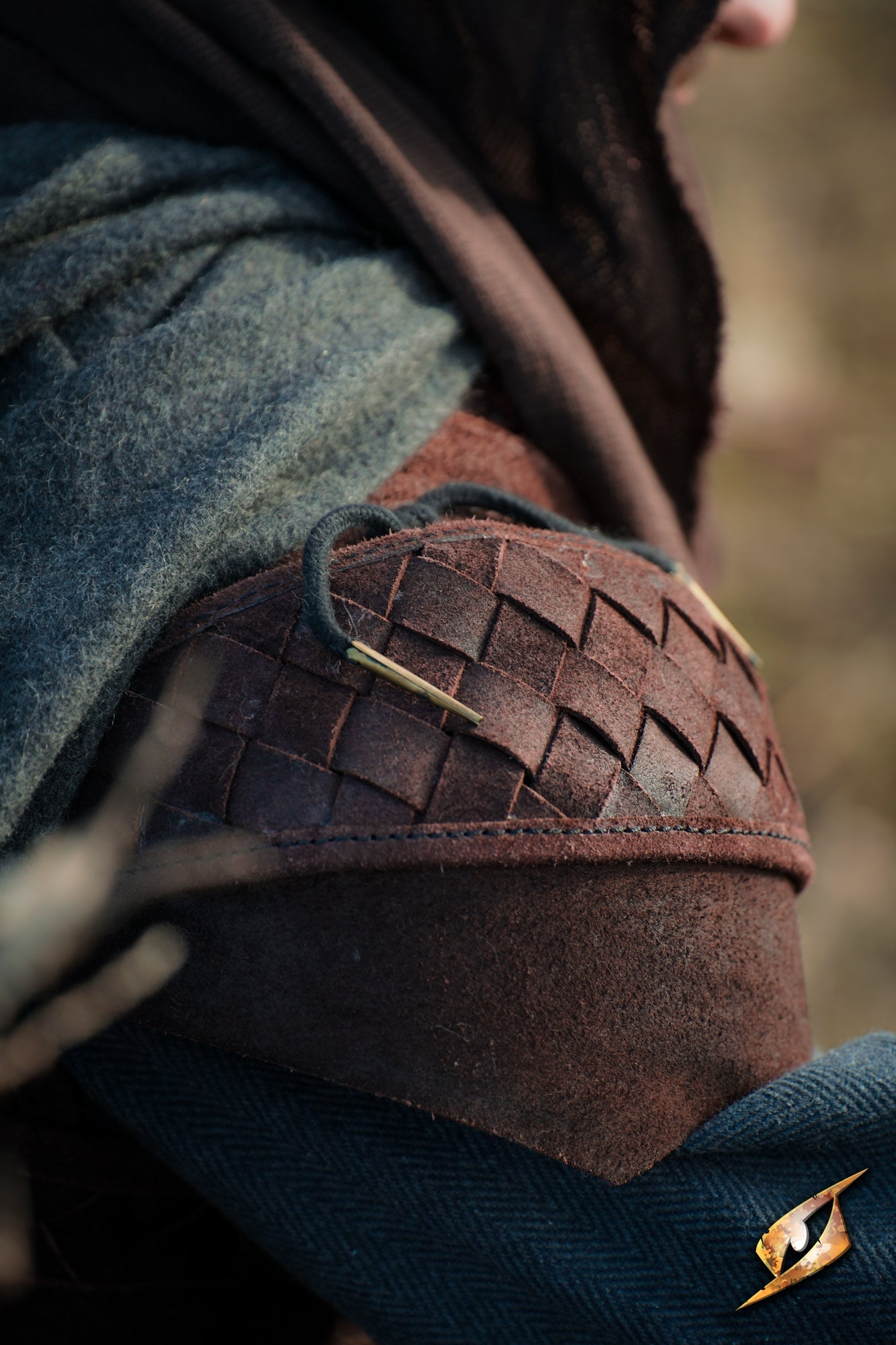 Ranger Shoulders - Suede - Epic Armoury America
