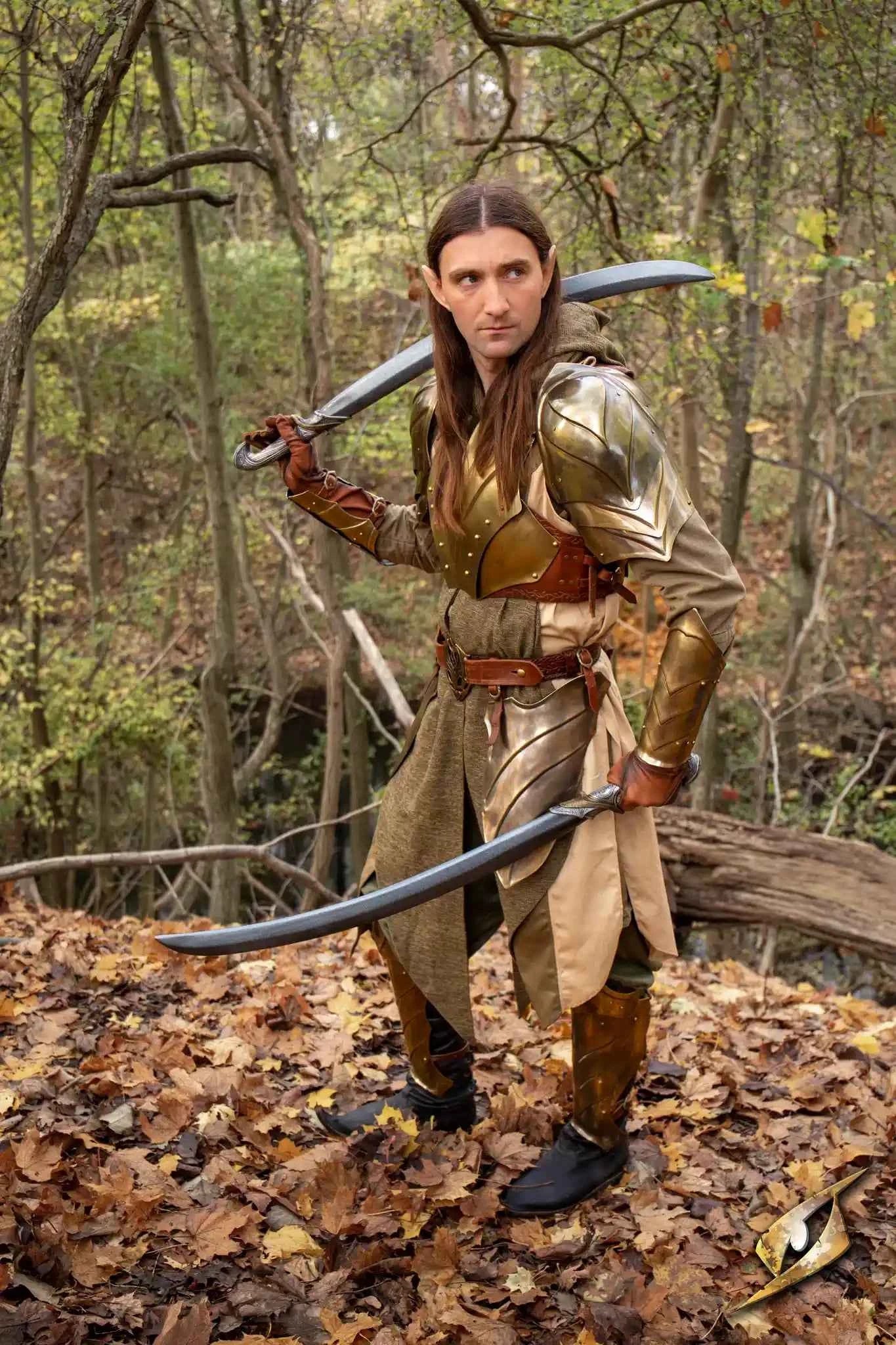 Curved Elven Sword