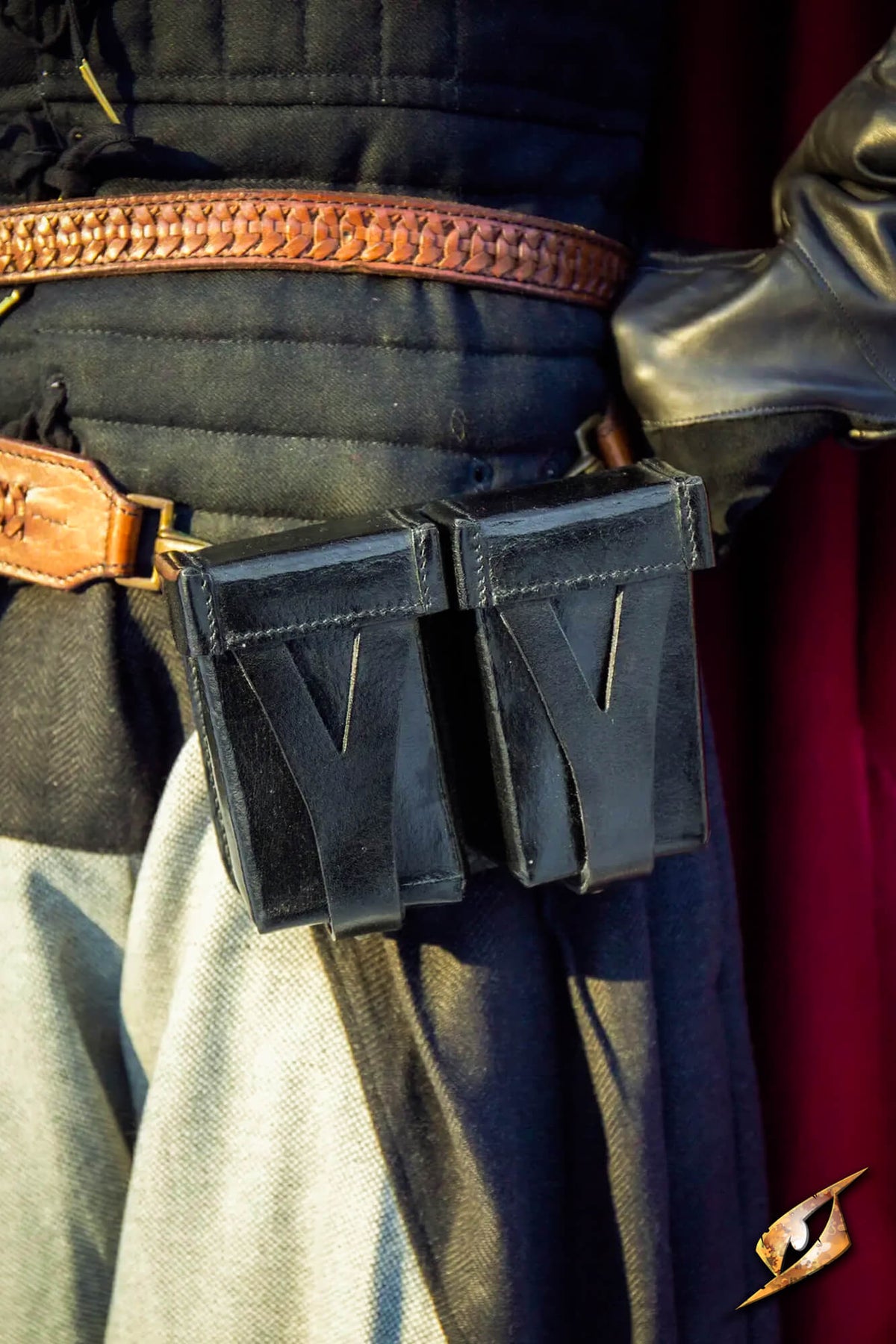 Hard Pouch For Sword Belt