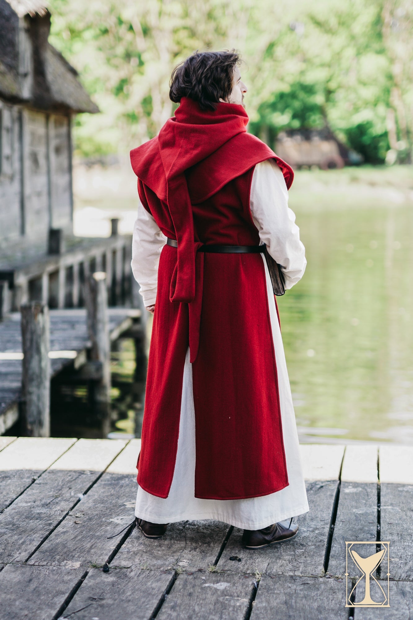 Simple Liripipe Hood - Brushed Wool - Epic Armoury America