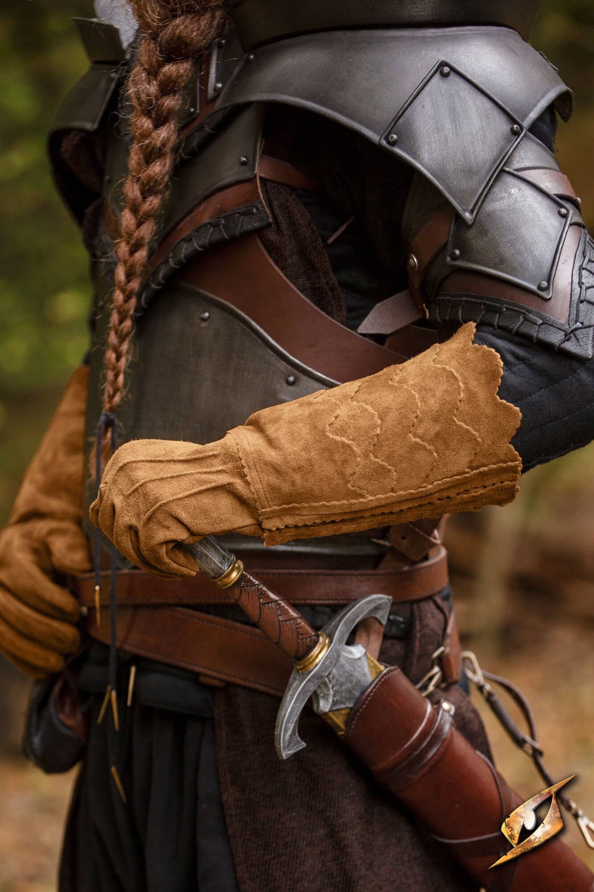 Scales Gloves - Suede