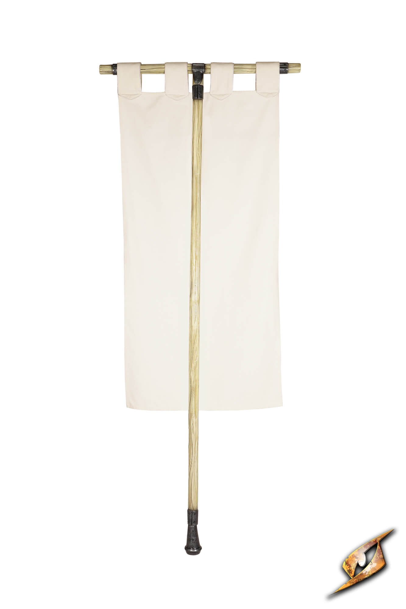 Complete Battle Standard Set - T-Top with strong banner pole and closed T-top design for LARP and cosplay.