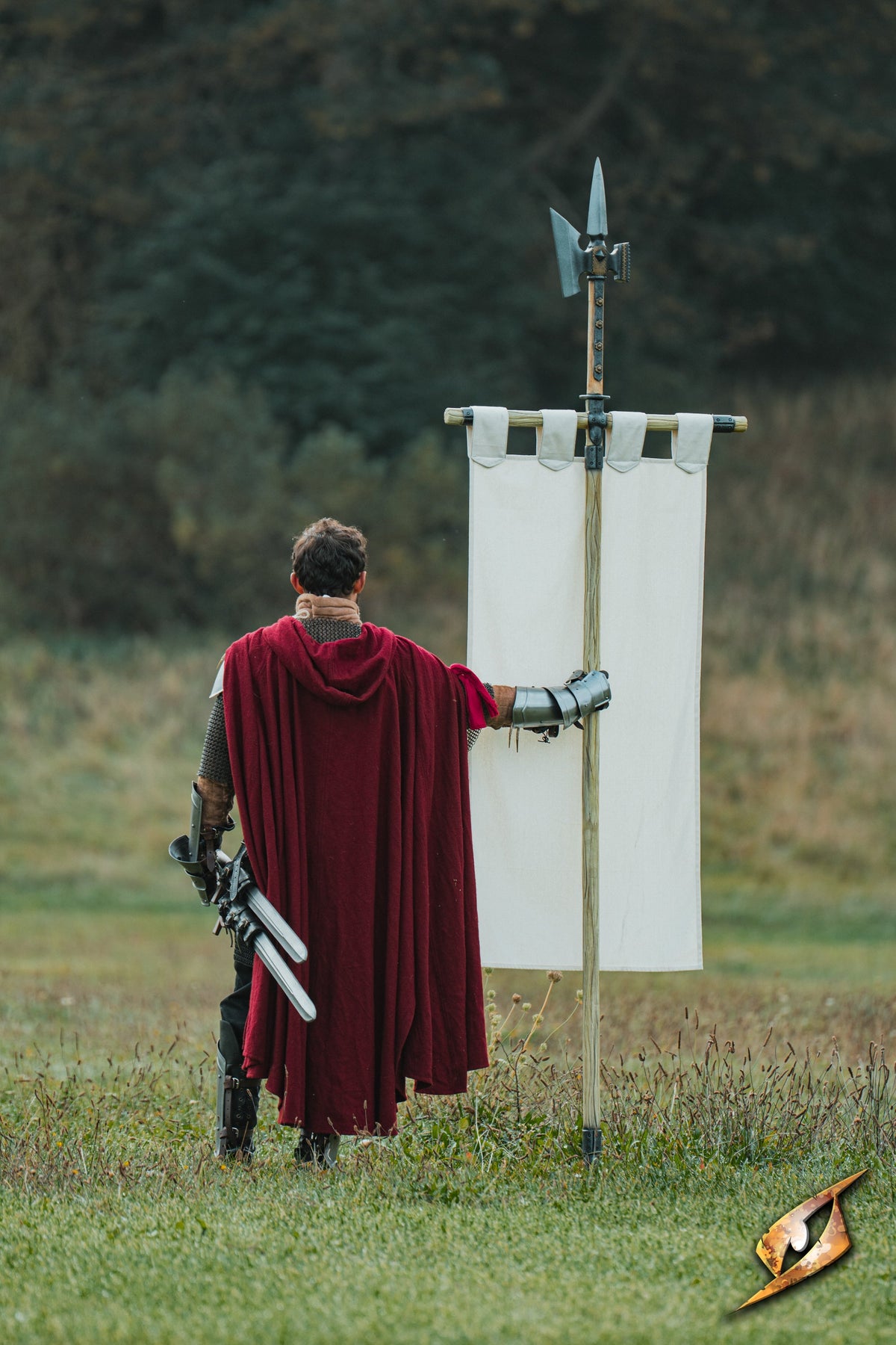 Complete Battle Standard Set - Halberd Top - Epic Armoury America
