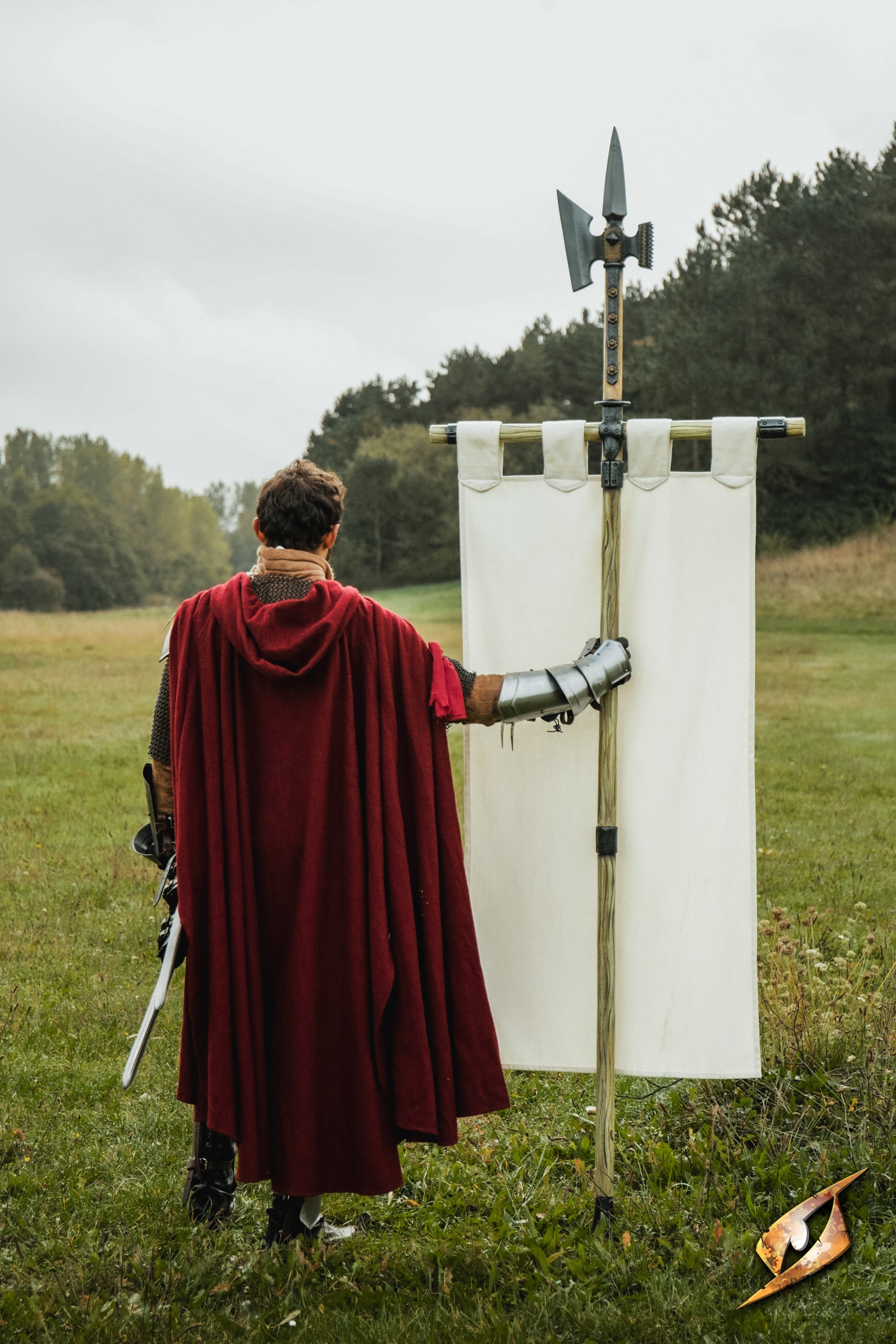 Complete Battle Standard Set - Halberd Top - Epic Armoury America