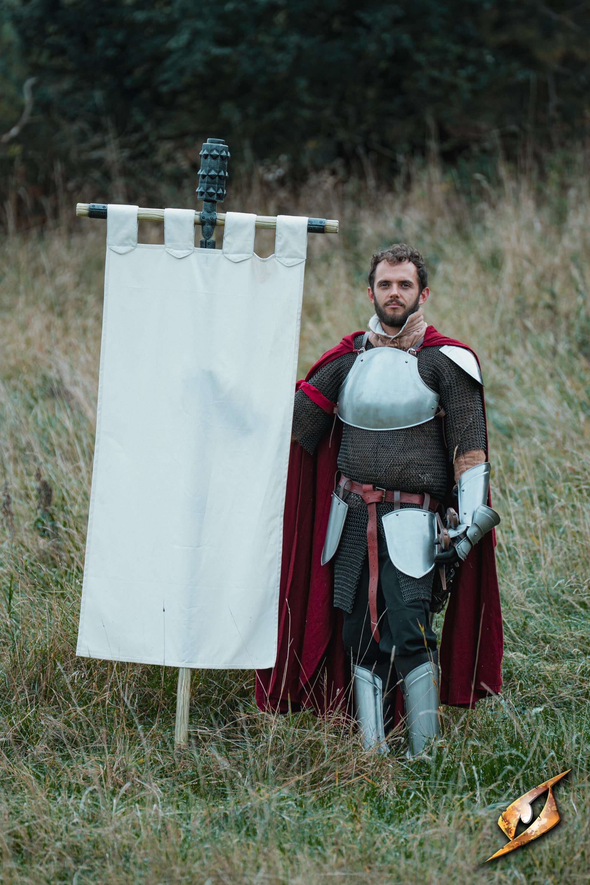 Complete Battle Standard Set - Spiked Mace Top