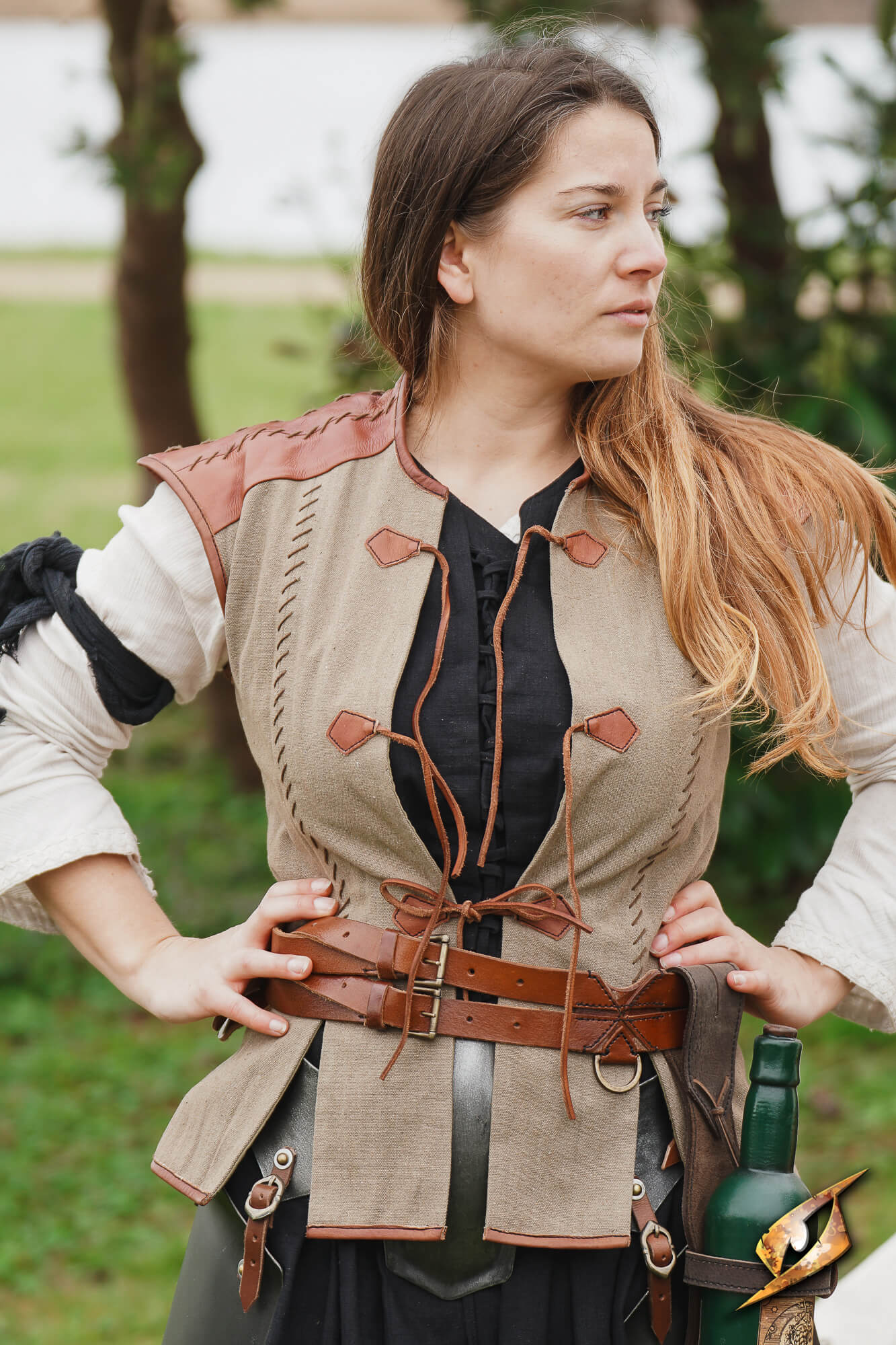 Rugged Canvas Jerkin - Epic Armoury America