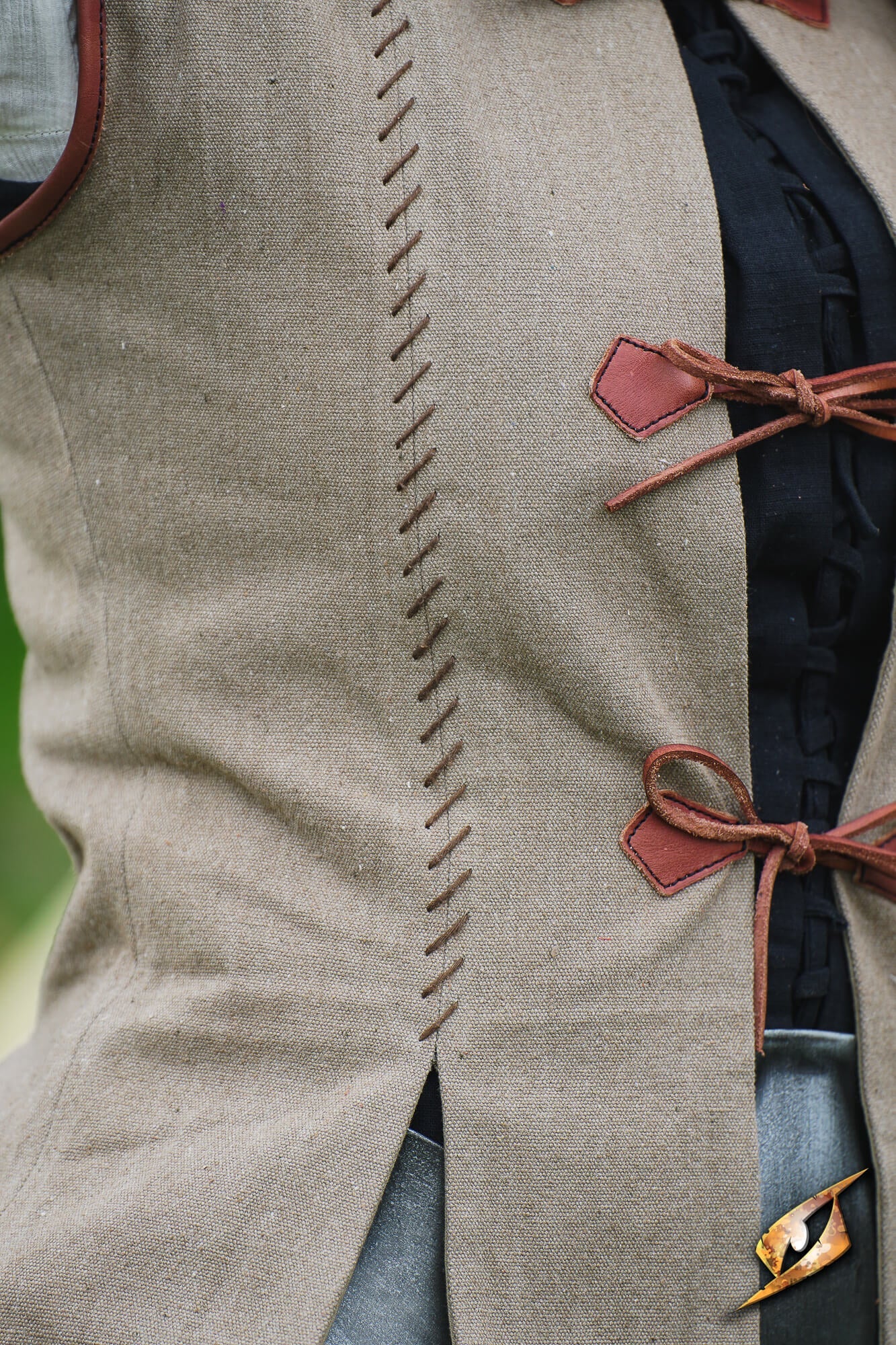 Rugged Canvas Jerkin - Epic Armoury America