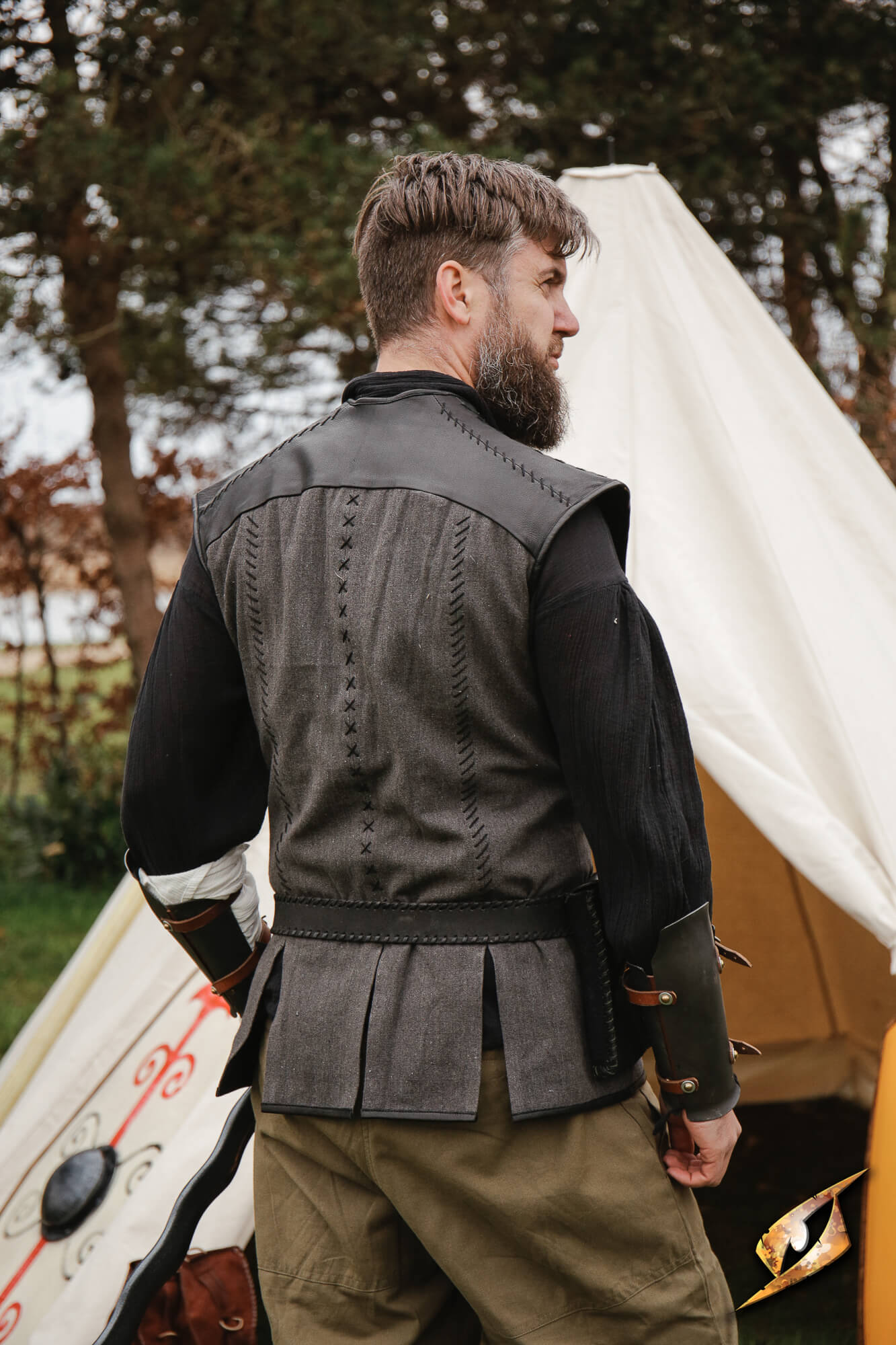 Rugged Canvas Jerkin - Epic Armoury America