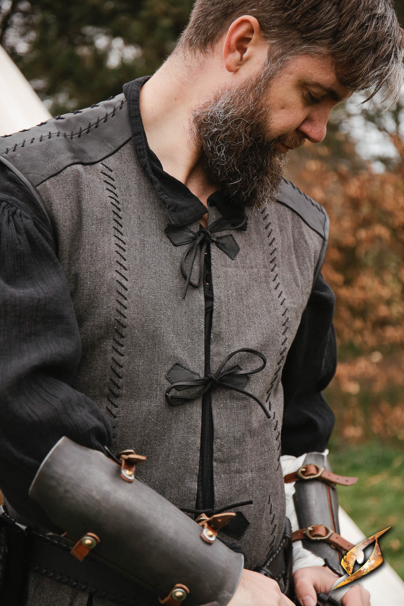 Rugged Canvas Jerkin - Epic Armoury America
