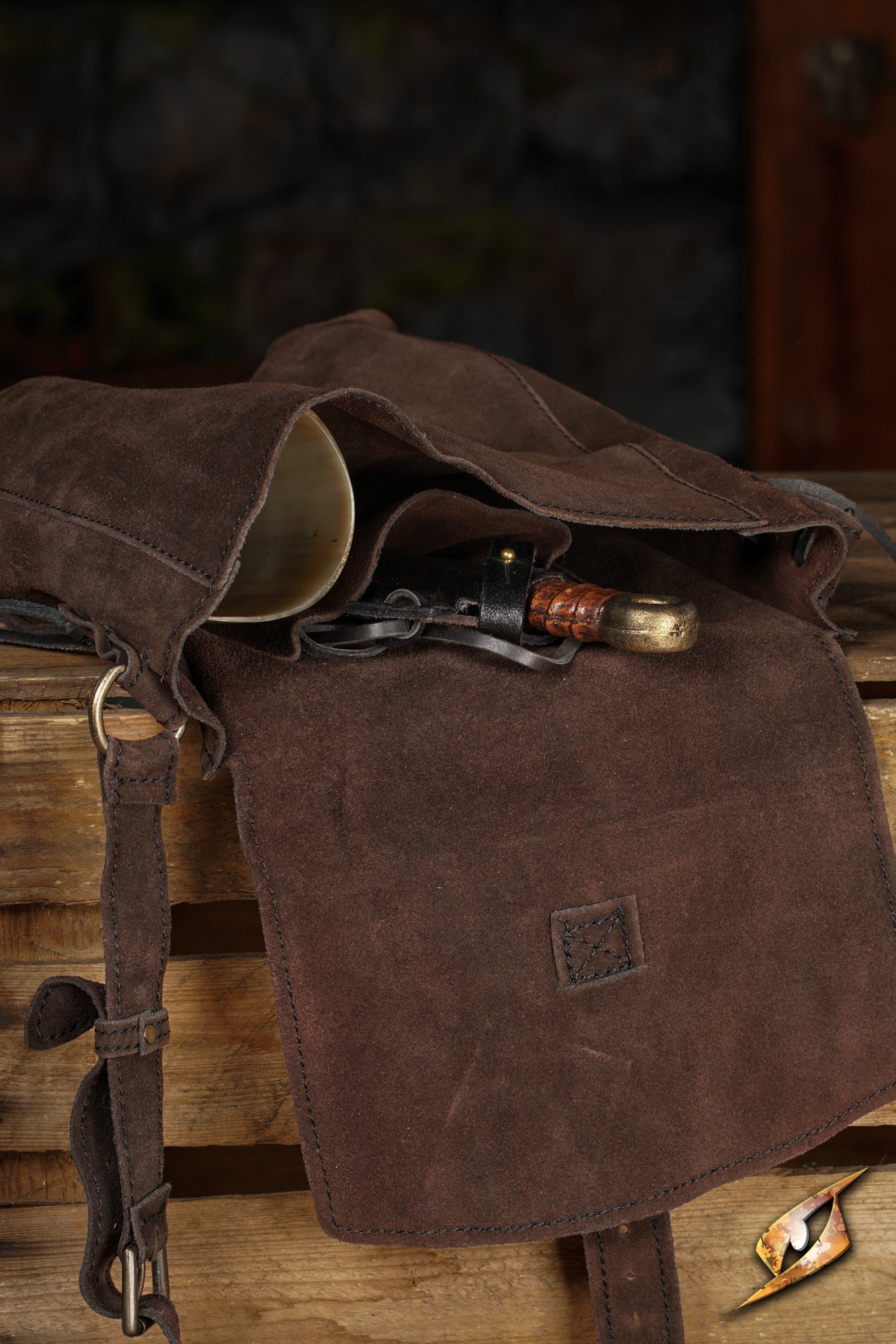 Traveler Satchel - Suede