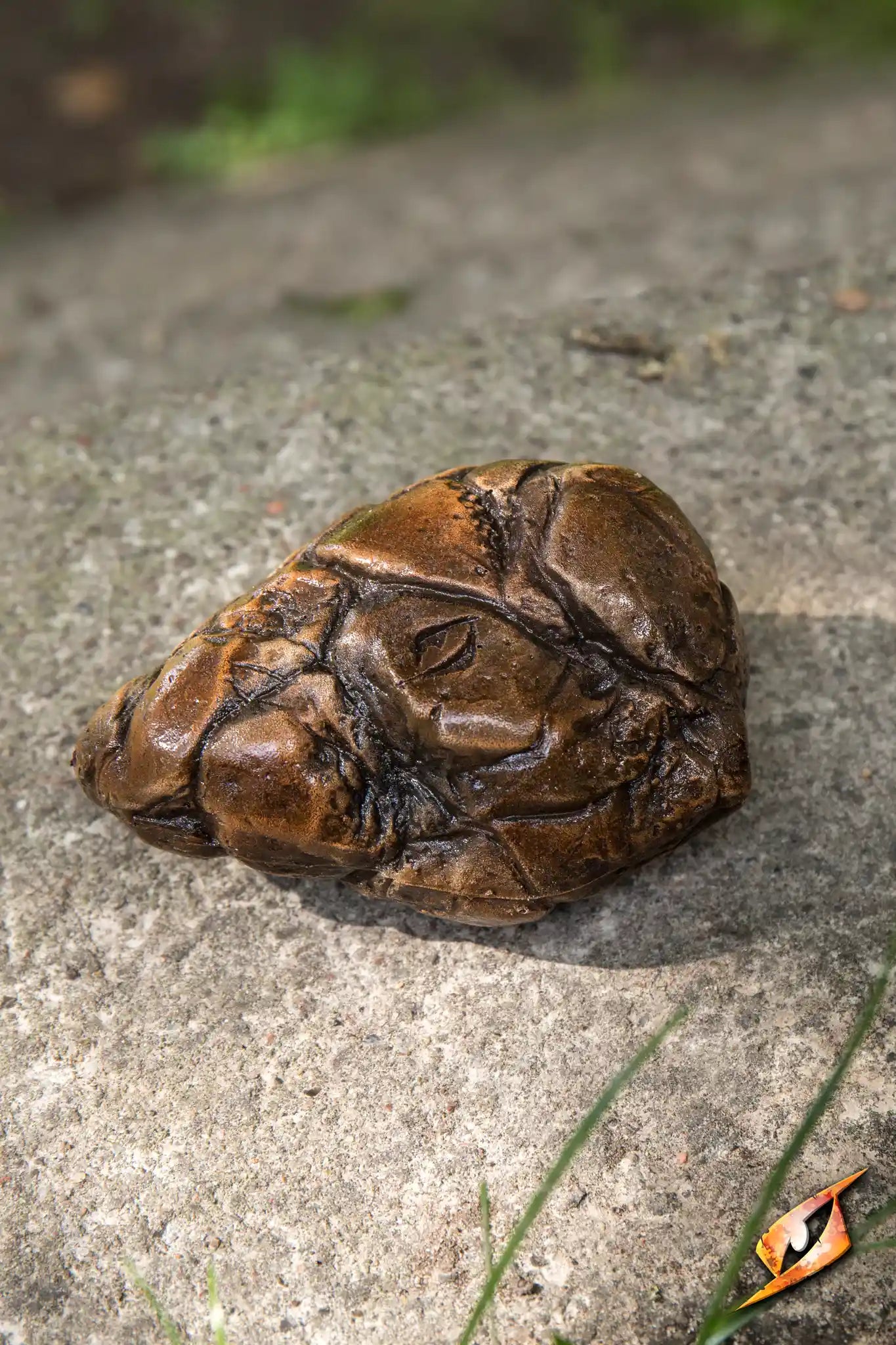 Stone prop for warlocks, Bloodstone enhances spellcasting and magical focus in epic battles.