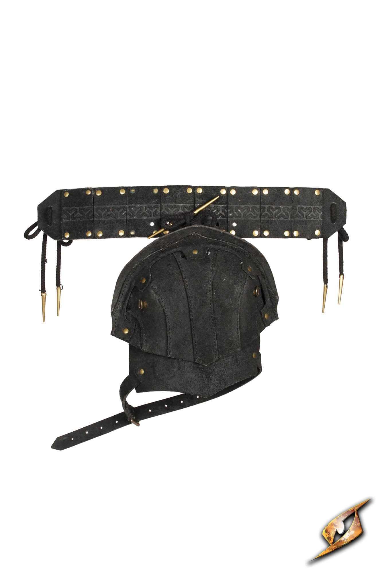 Woodsman Suede Shoulder Armour