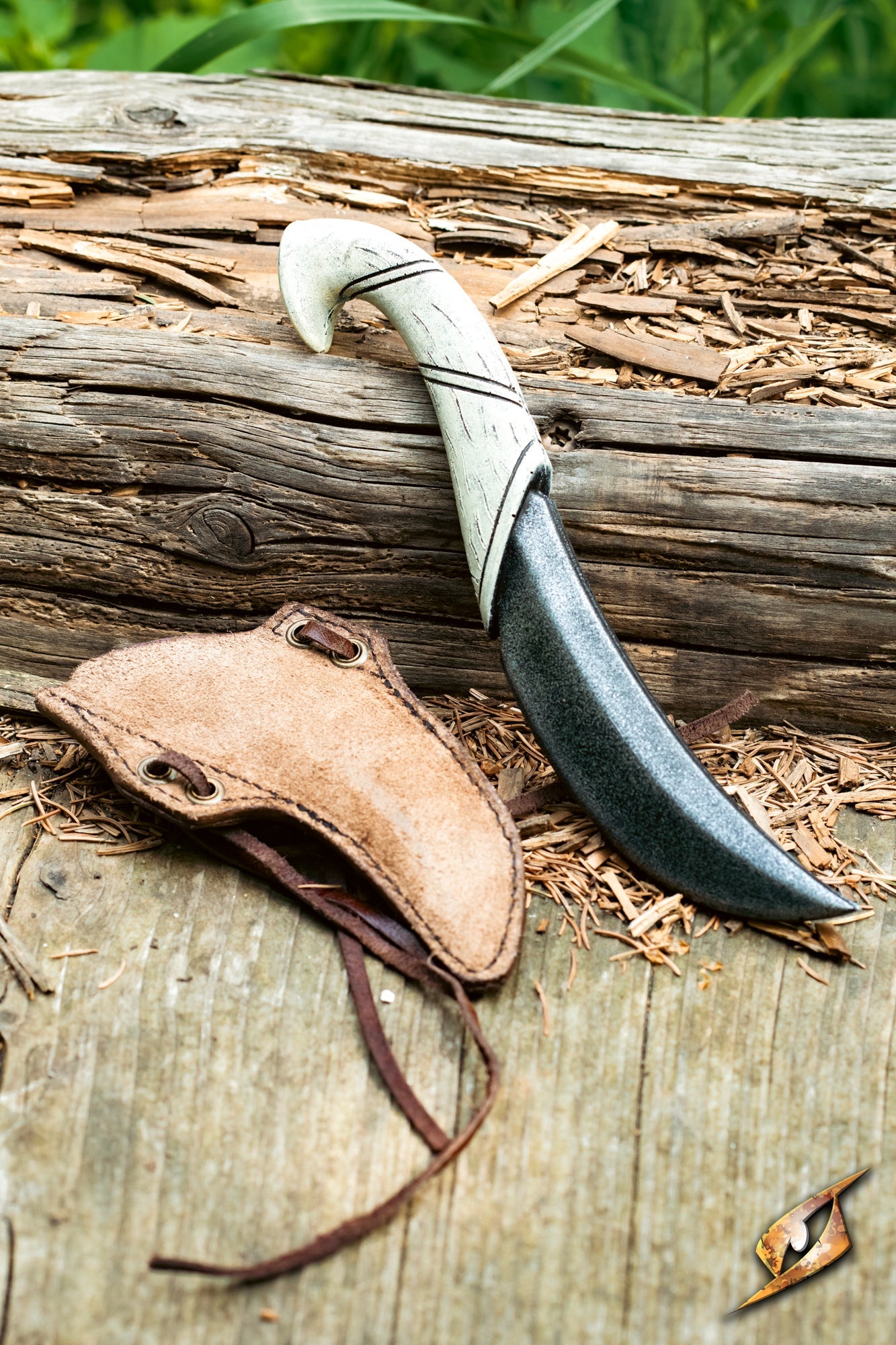 Elven Throwing Knife & Holder
