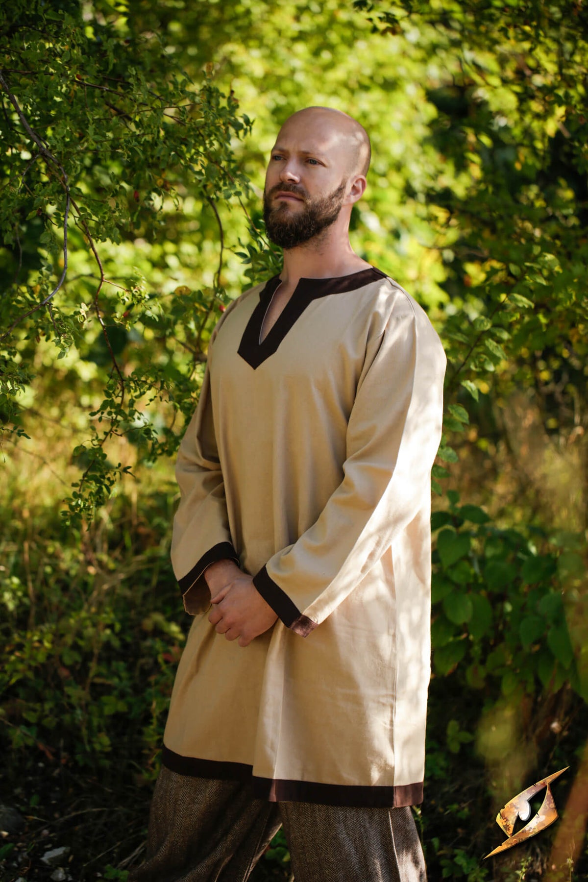 Medieval Tunic Trimmed