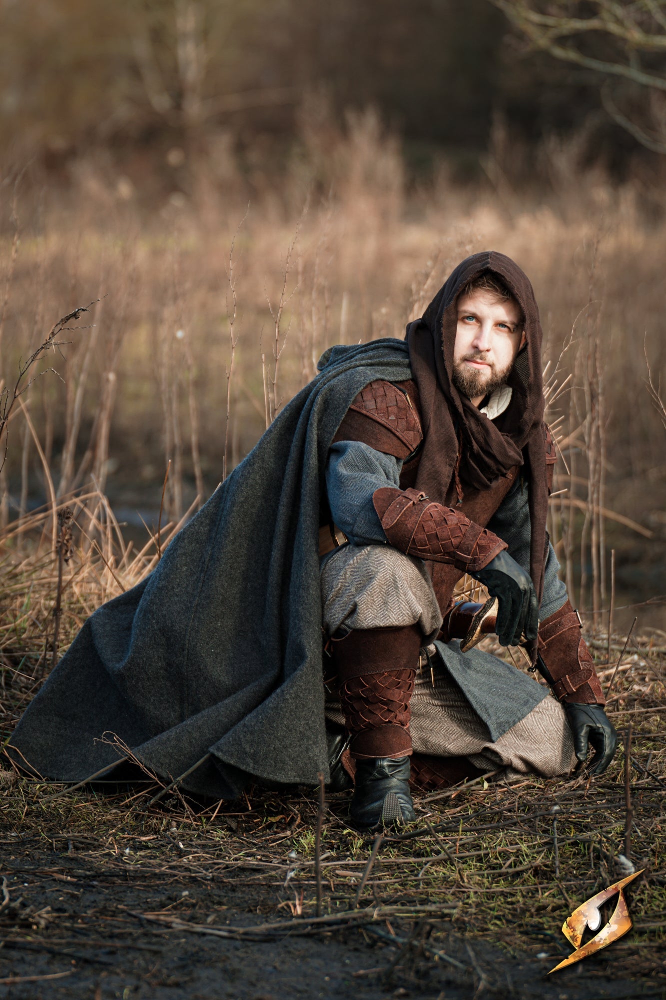 Cape Wool - Heavy, Water-Tight Larp Cape | Epic Armoury
