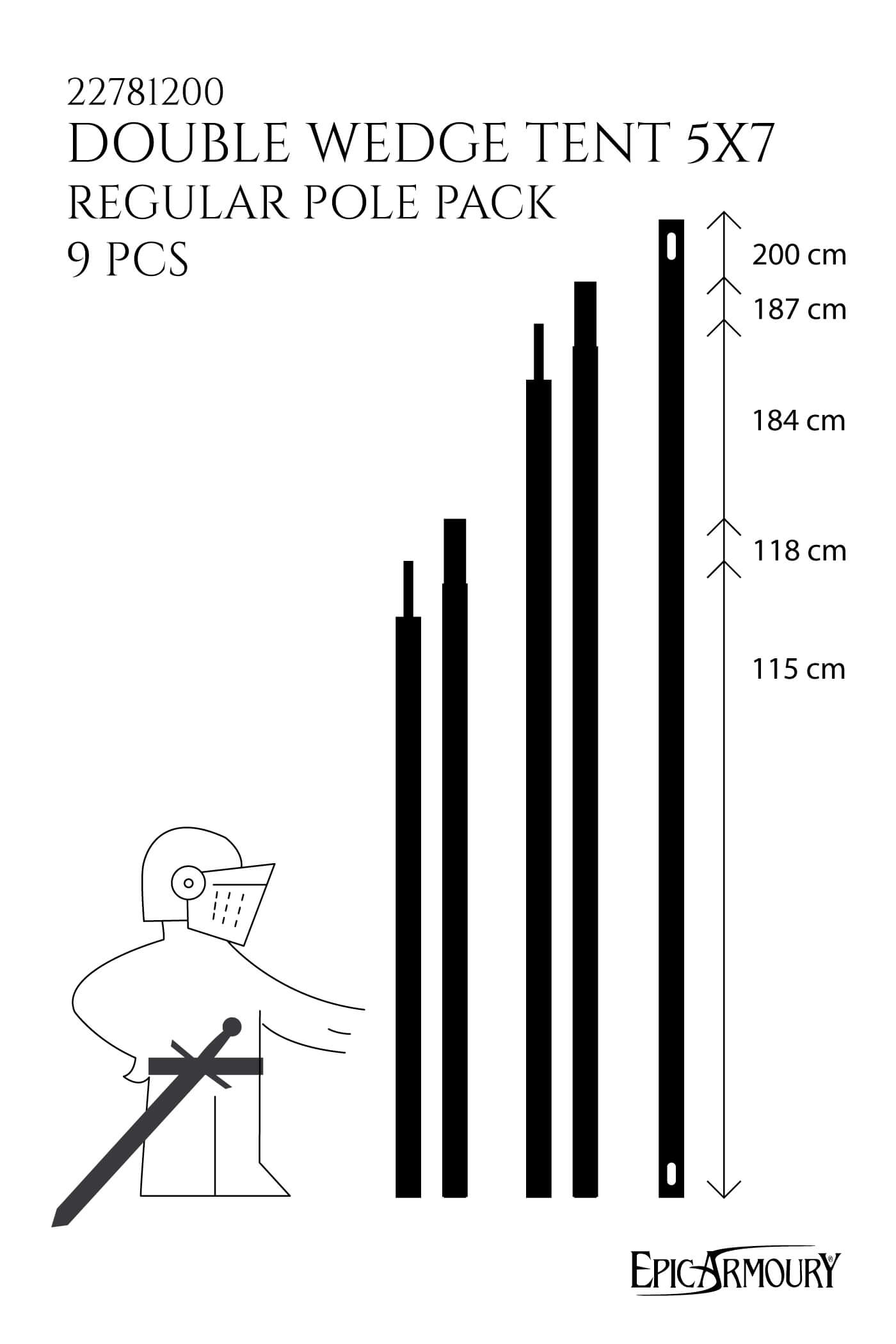 Double Wedge Pole Pack
