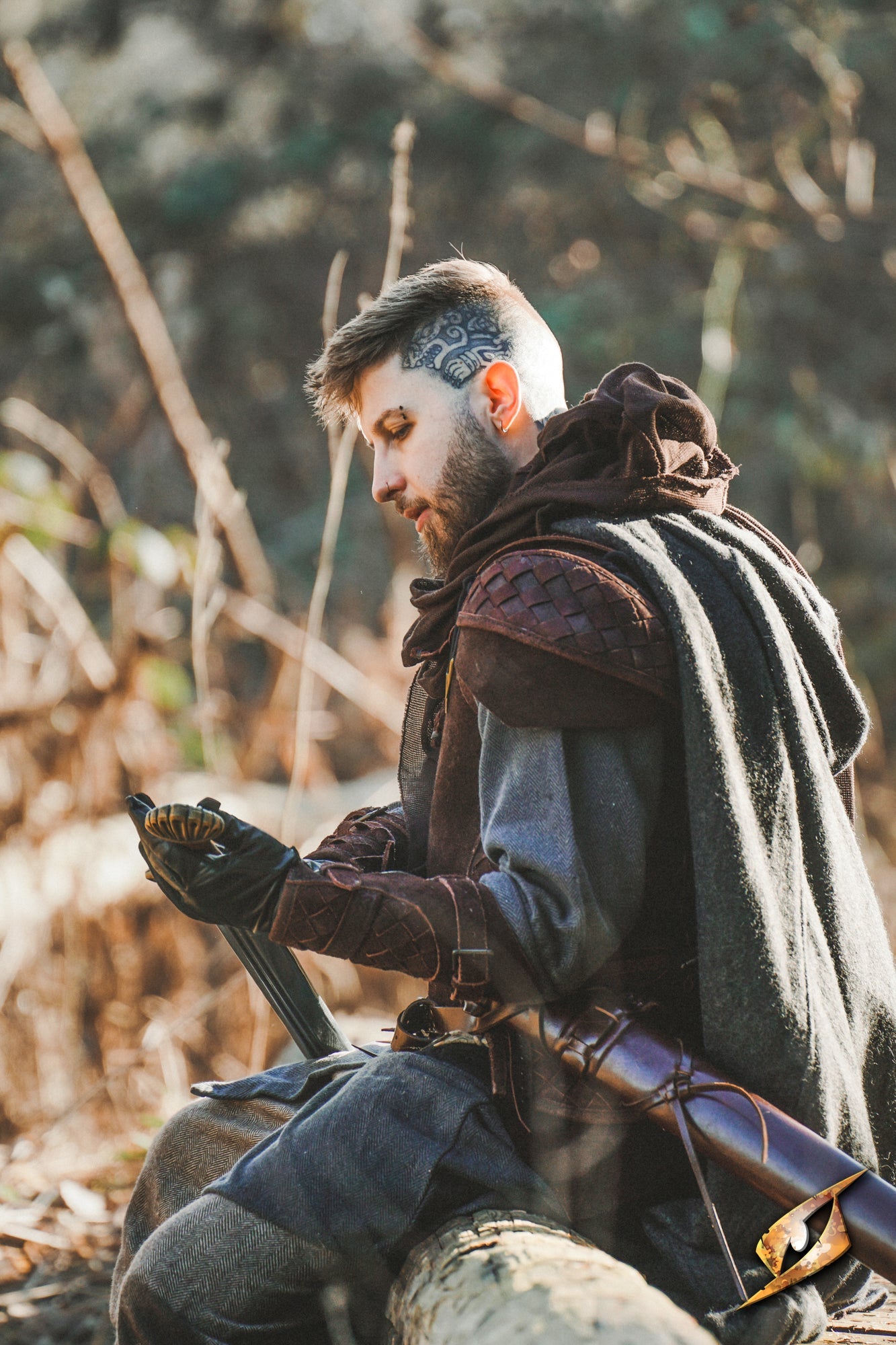 Ranger Shoulders -  Suede - Epic Armoury America