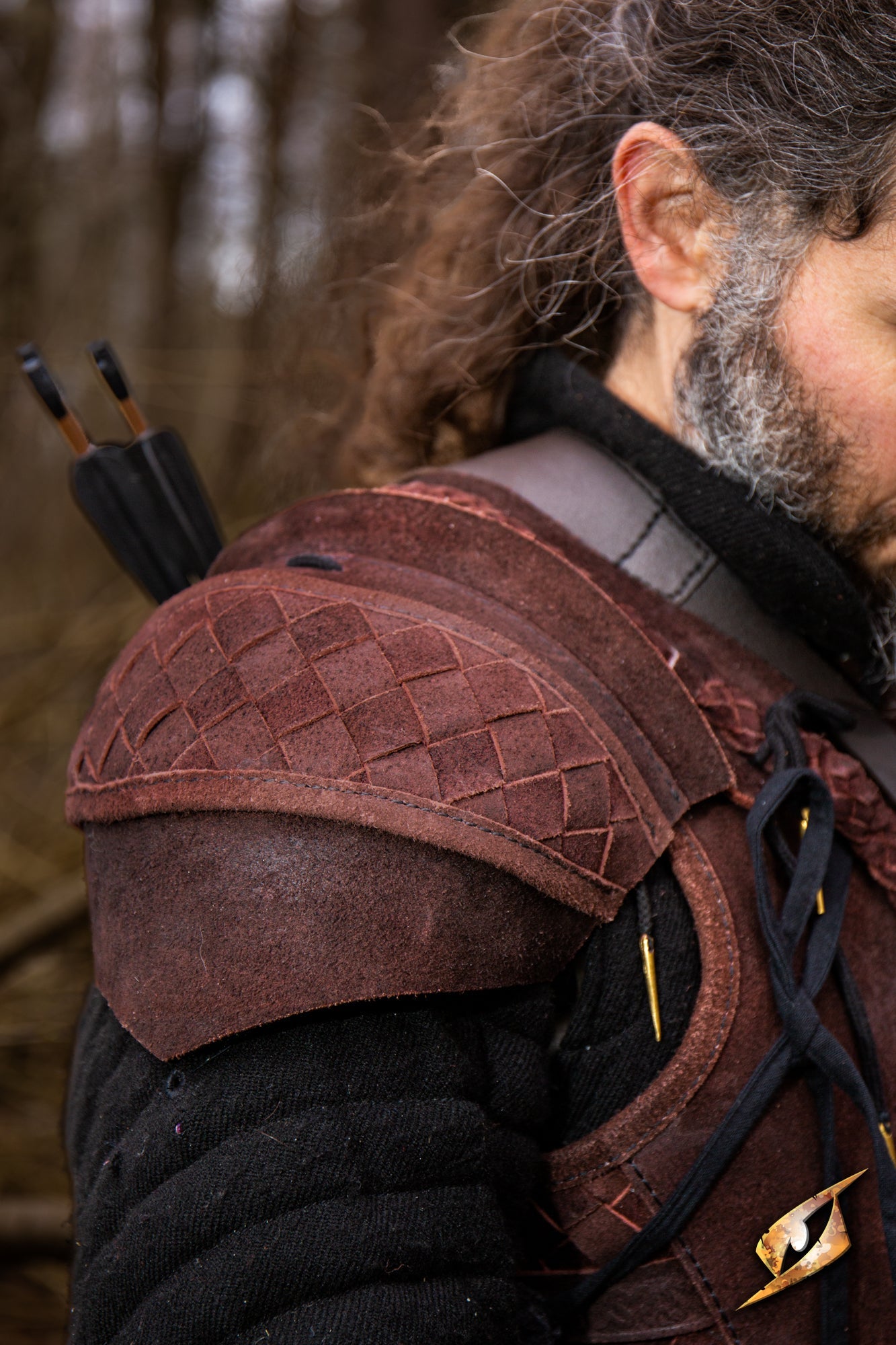 Ranger Shoulders -  Suede - Epic Armoury America