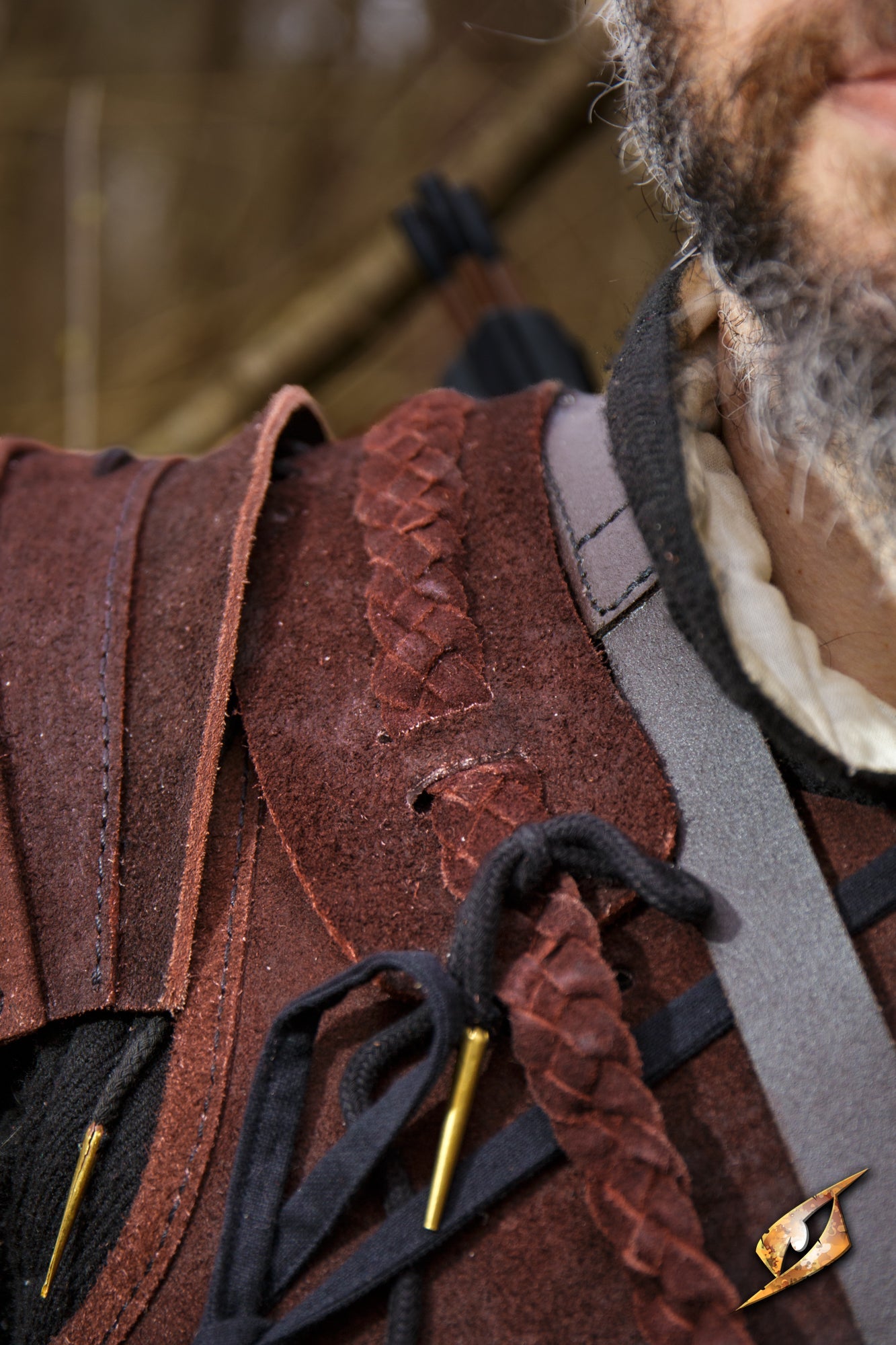 Ranger Shoulders -  Suede - Epic Armoury America