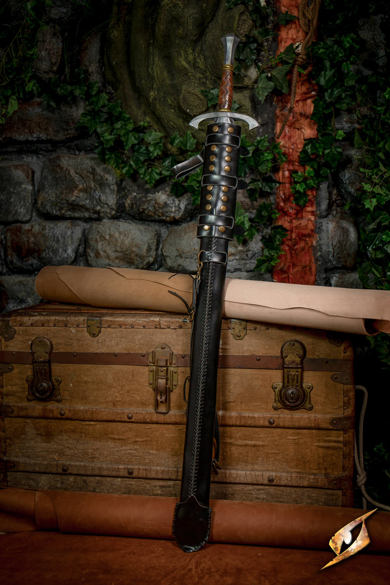 Adjustable Scabbard - Faux Leather - Epic Armoury America