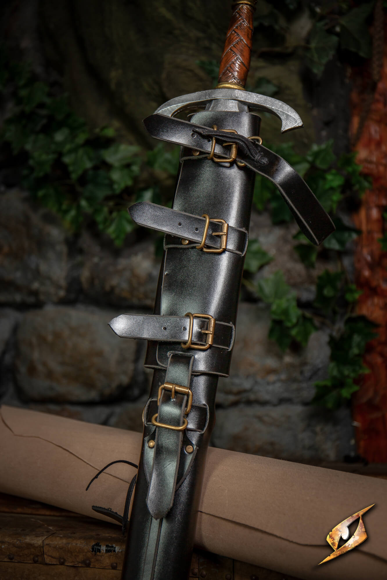 Adjustable Scabbard - Faux Leather - Epic Armoury America