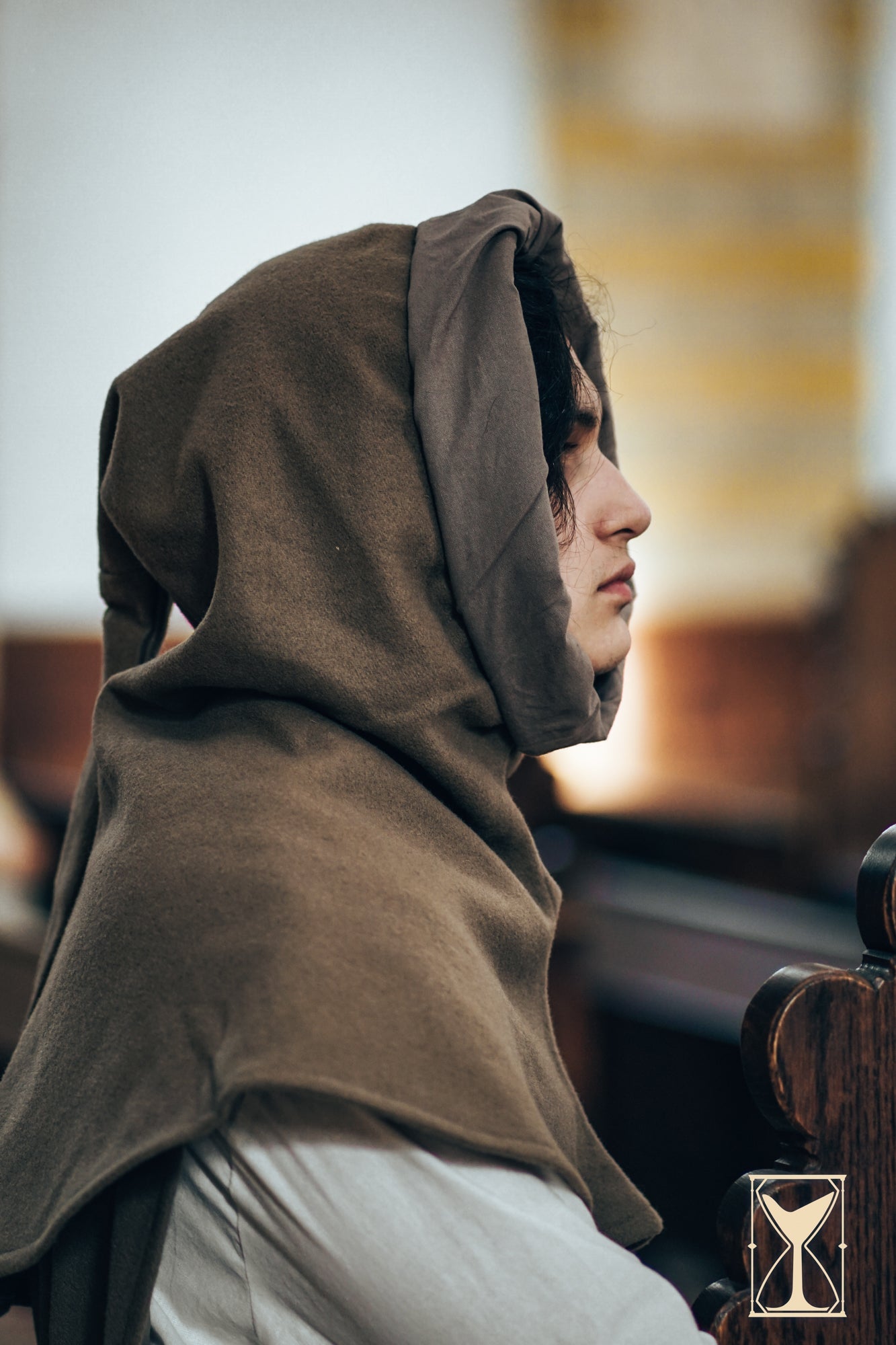 Simple Liripipe Hood - Brushed Wool - Epic Armoury America