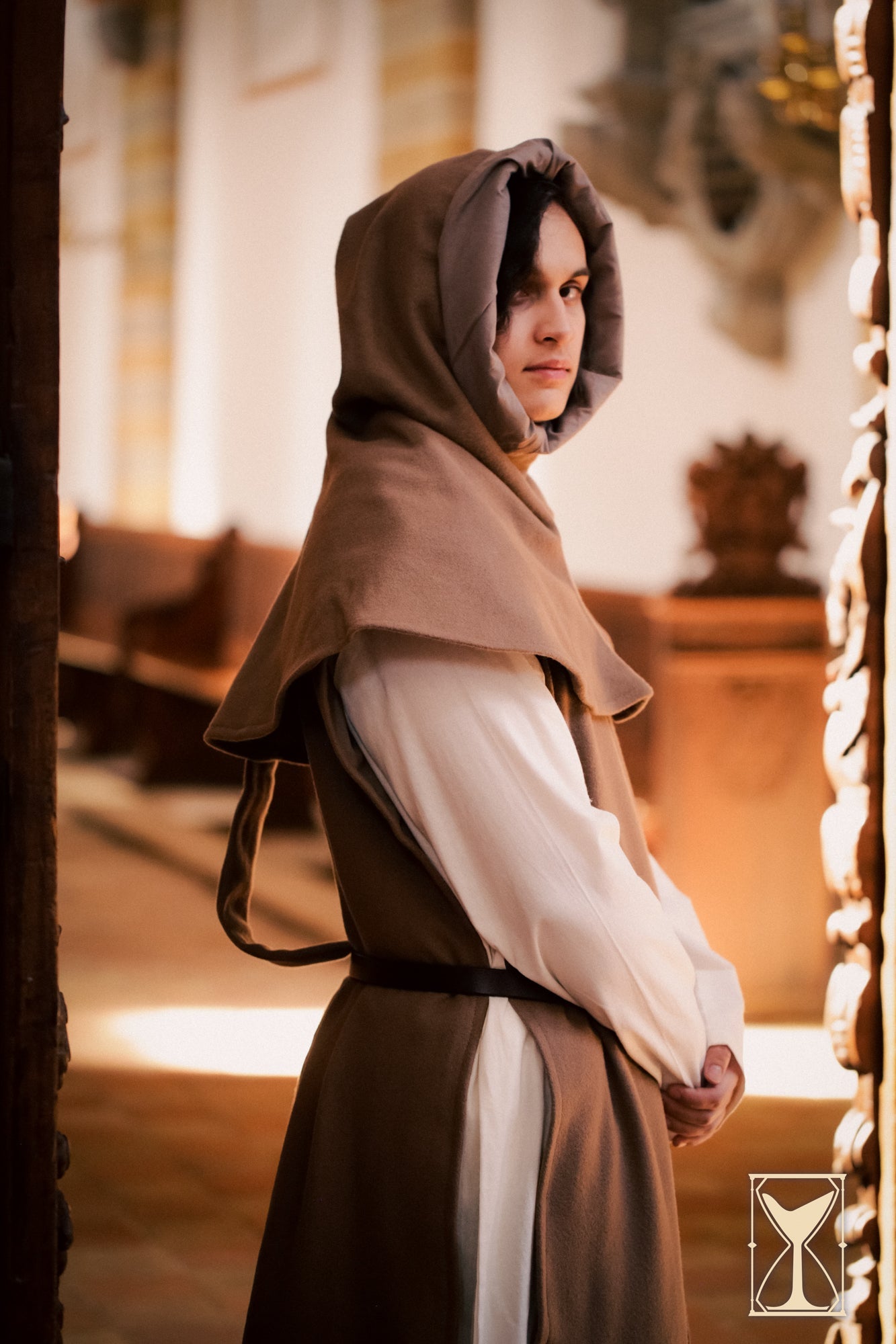 Simple Liripipe Hood - Brushed Wool - Epic Armoury America