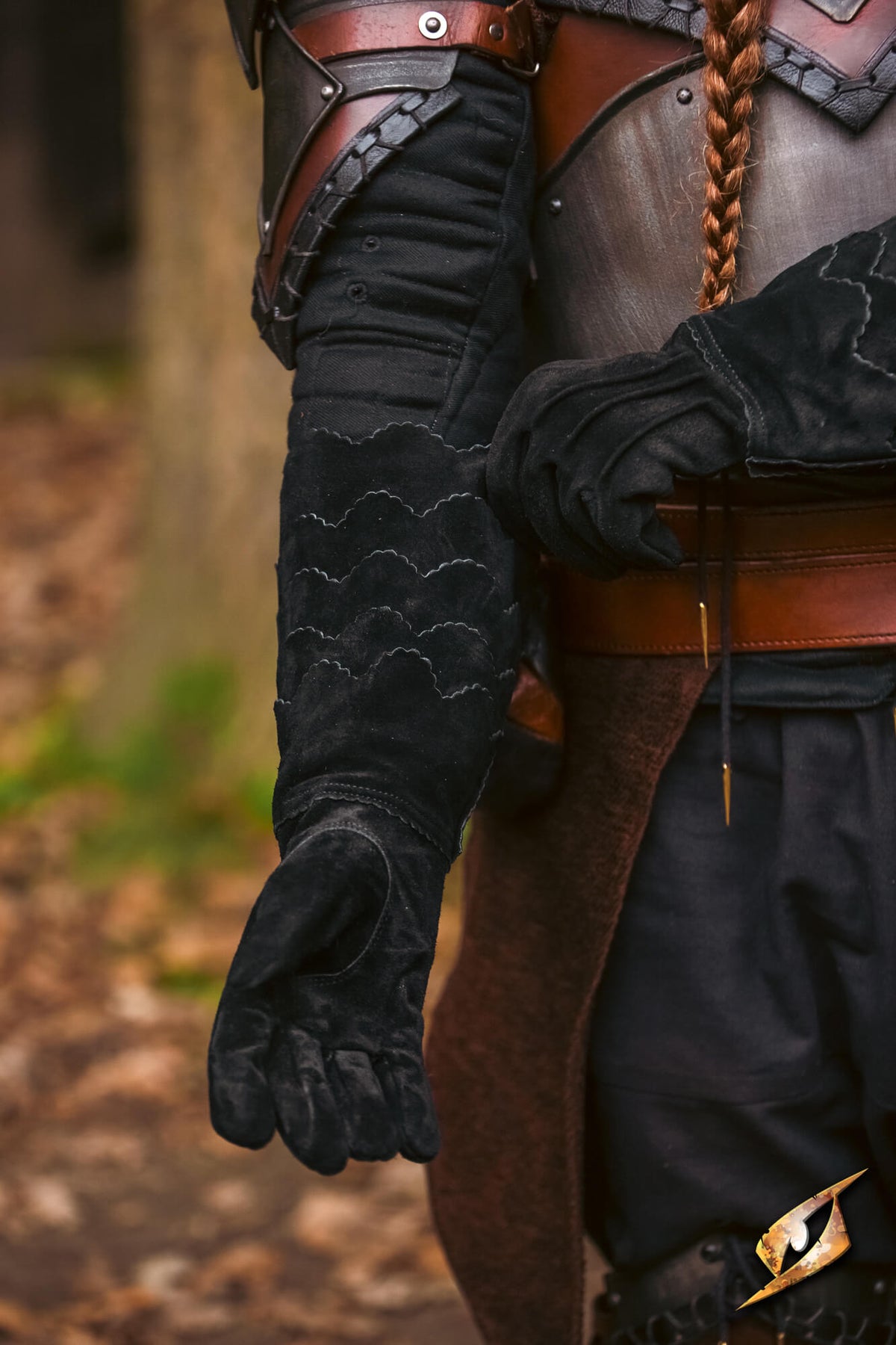 Scales Gloves - Suede