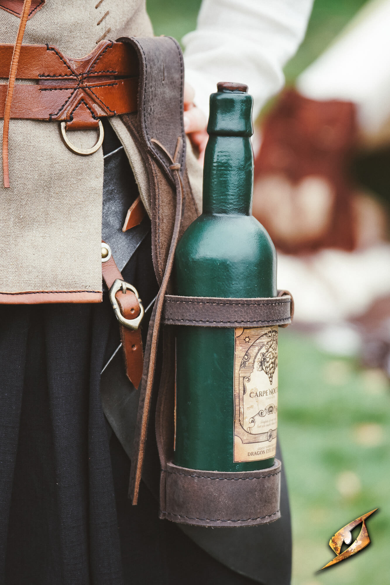 Bottle Holder - Dark Brown - Epic Armoury America