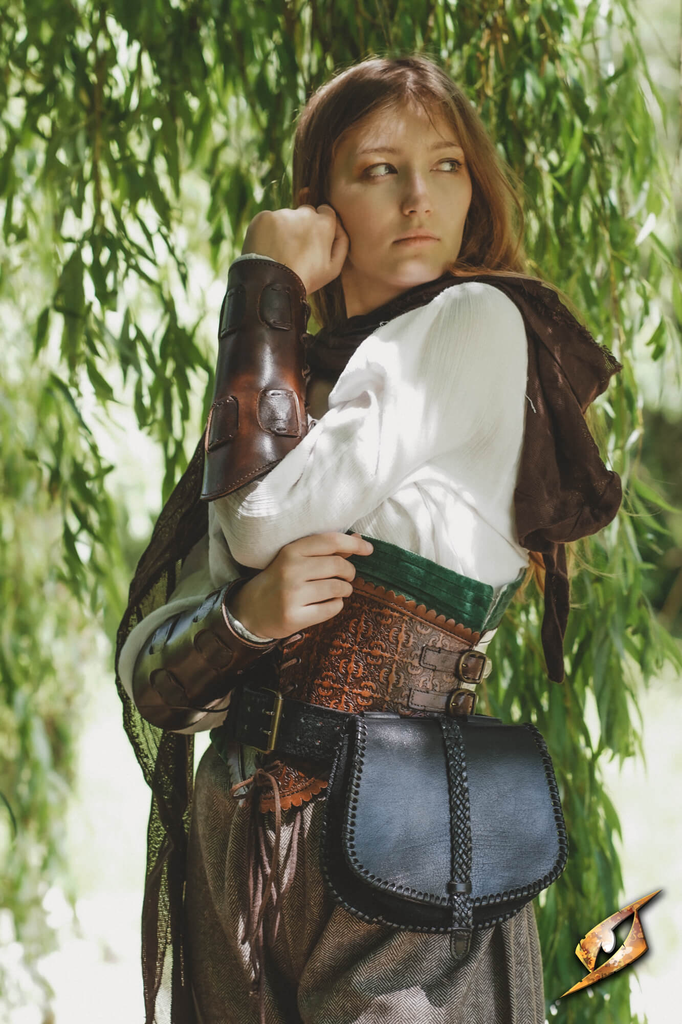 Medieval Laced Pouch - Large