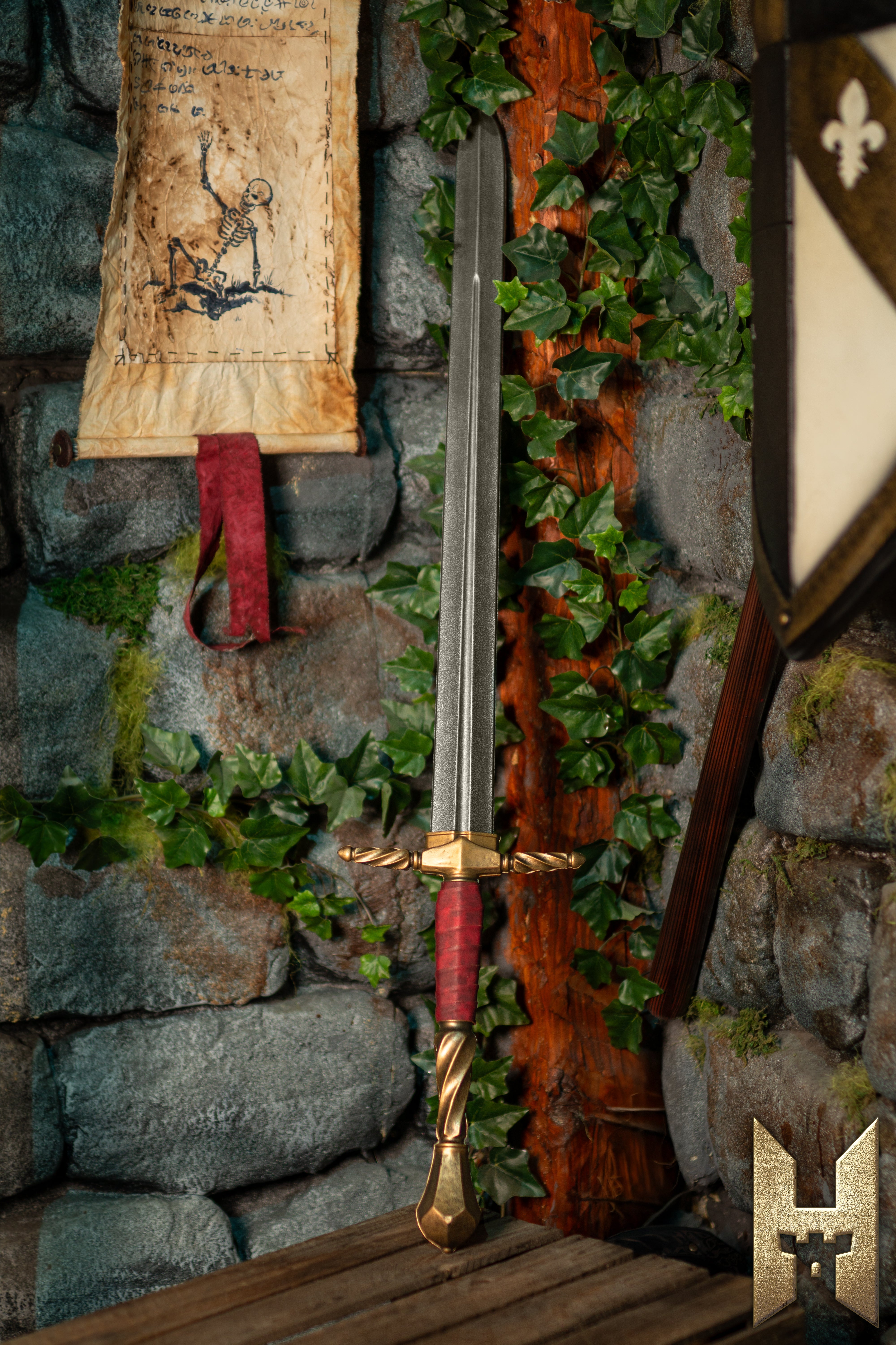 32760250 01%20Imperial%20Sword%20 %20Gold%20Steel%20 %20102Cm
