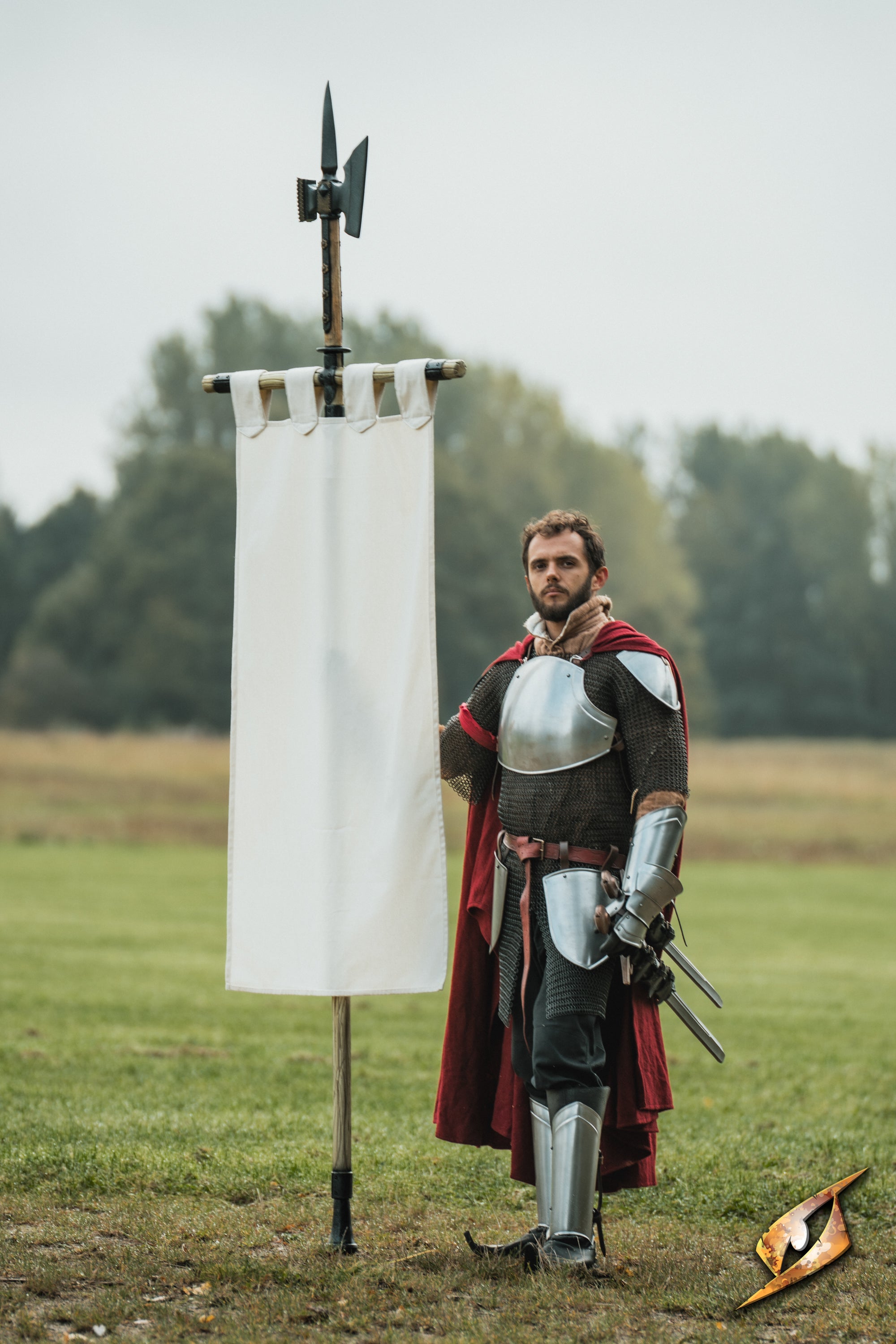 Complete Battle Standard Set - Halberd Top - Epic Armoury America
