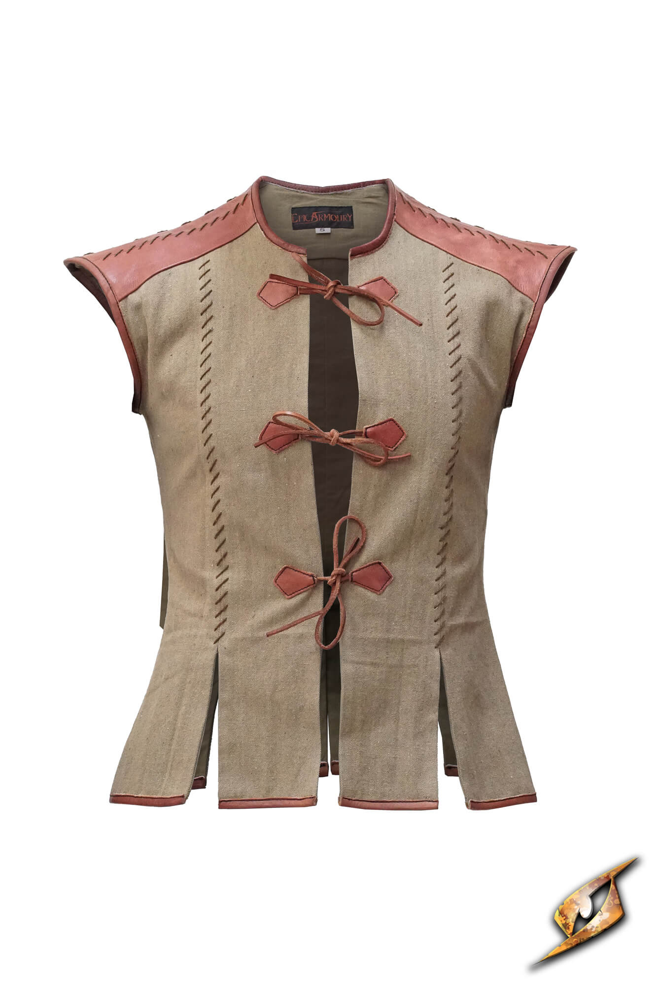 Rugged Canvas Jerkin - Epic Armoury America
