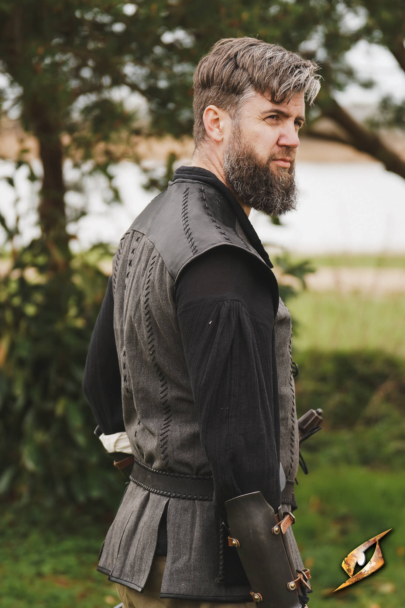 Rugged Canvas Jerkin - Epic Armoury America