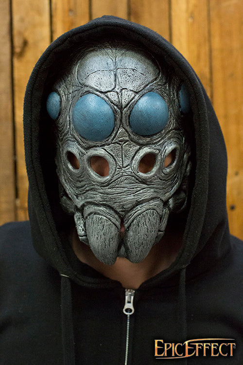 Spider Trophy Mask - Steel/Bl - One-Size