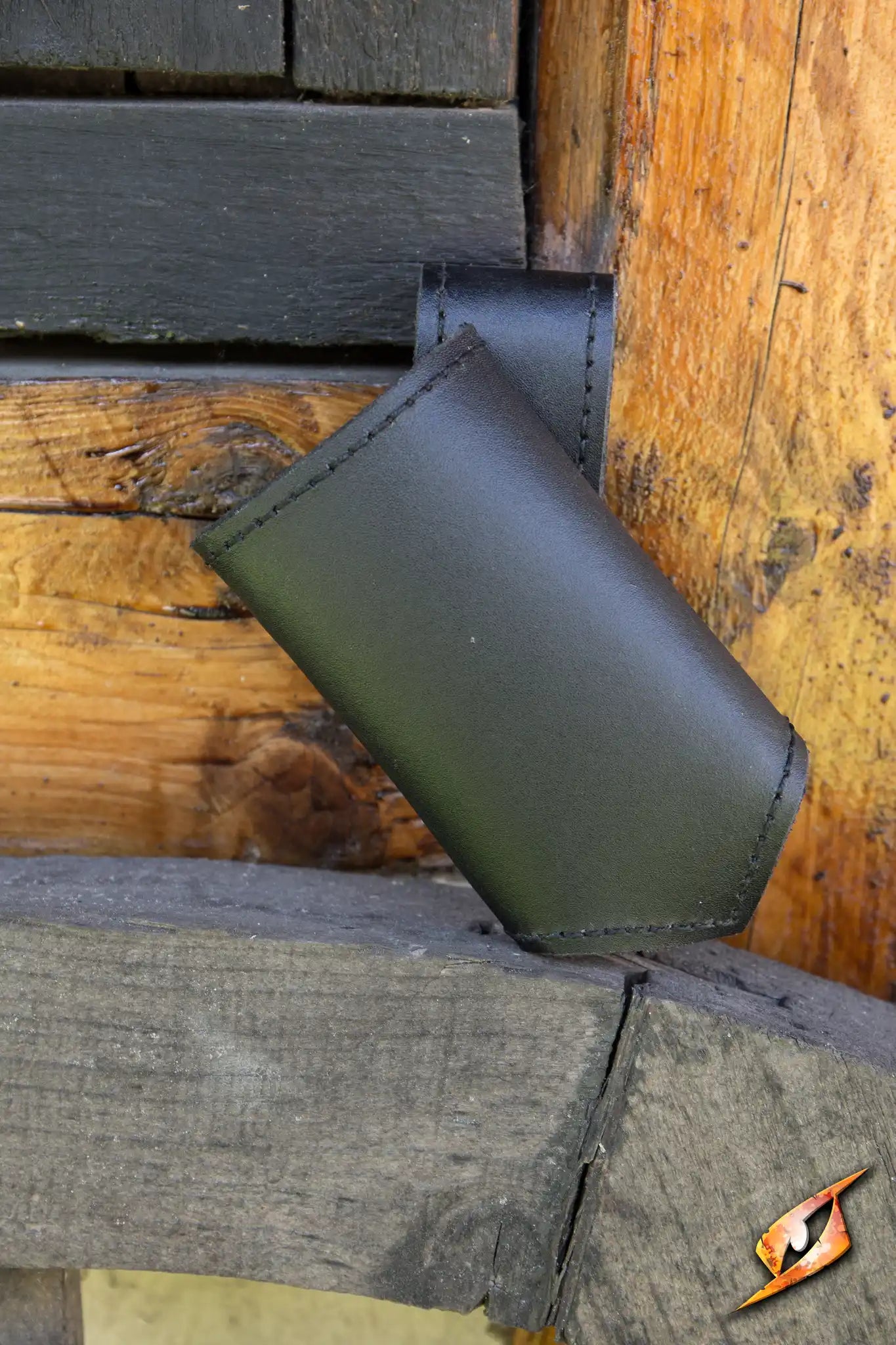 Sword Holder securely attaches to wood, perfect for keeping your weapon close during adventures.