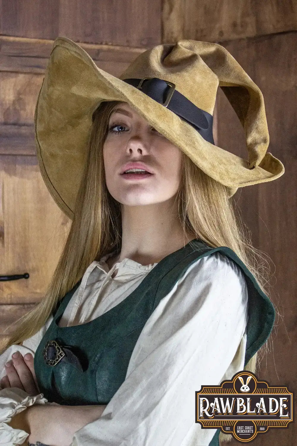 Wikka Box Wikka The Witch Hat Split Leather - Iconic Design